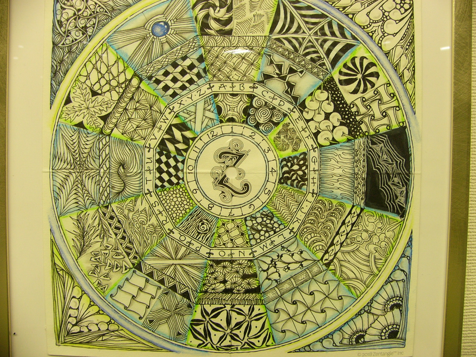 木曜クラス ゼンタングル