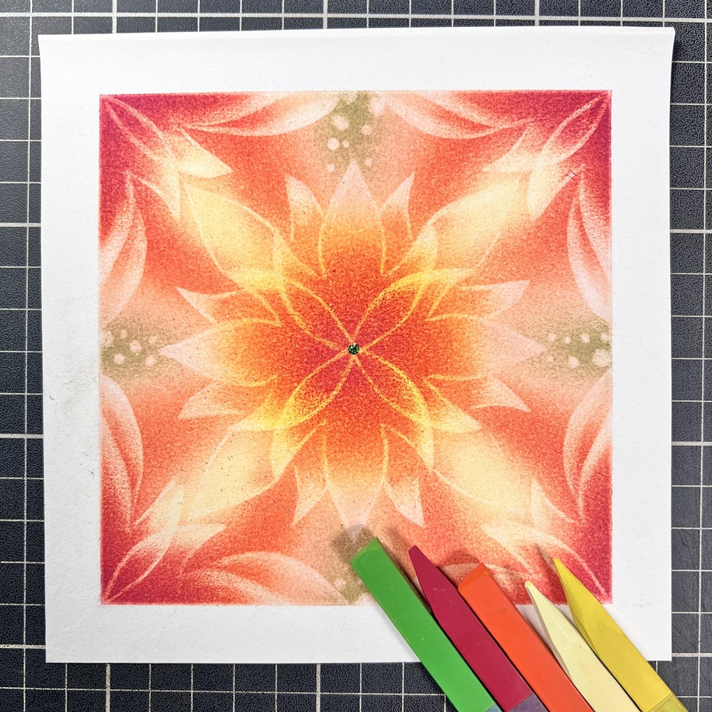 (6回コース) パステル&曼荼羅アート