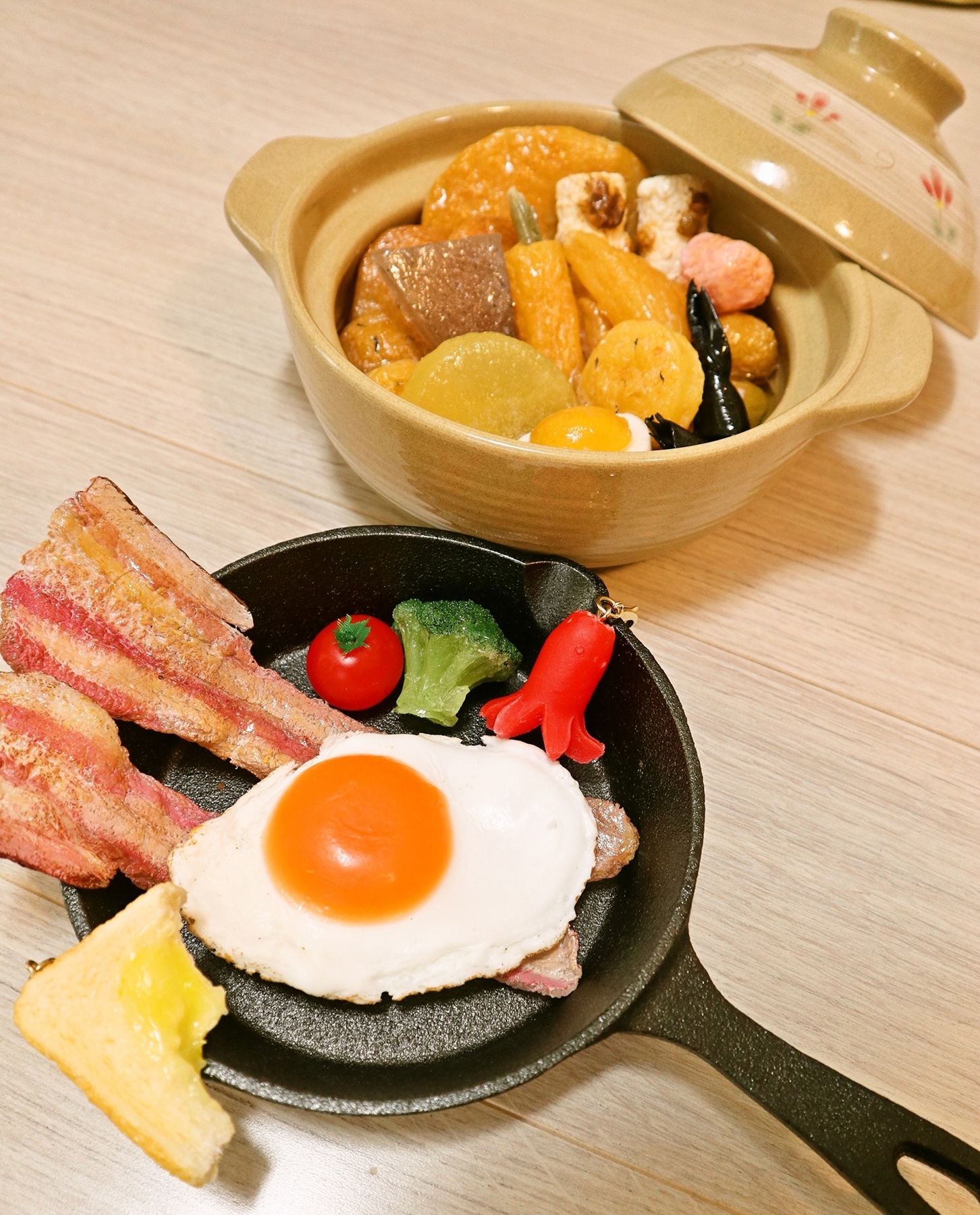 あこがれの食品サンプルを作ろう! 親子で作る食品サンプル 小4～ 春の新講座 3/25(水)特別体験会