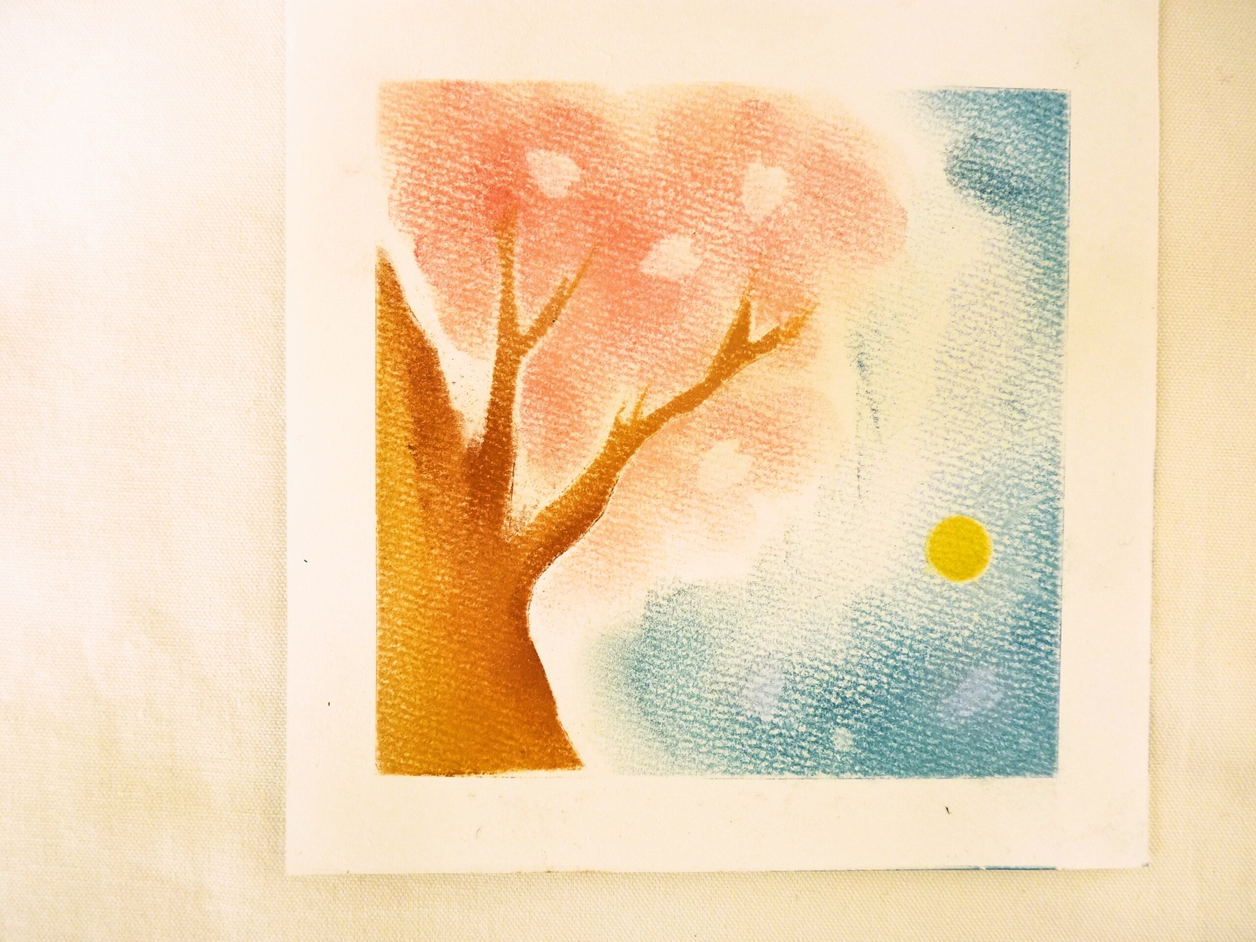 癒しのパステルパウダー パステルアート和(NAGOMI) 春の新講座 4/2(木)特別体験会