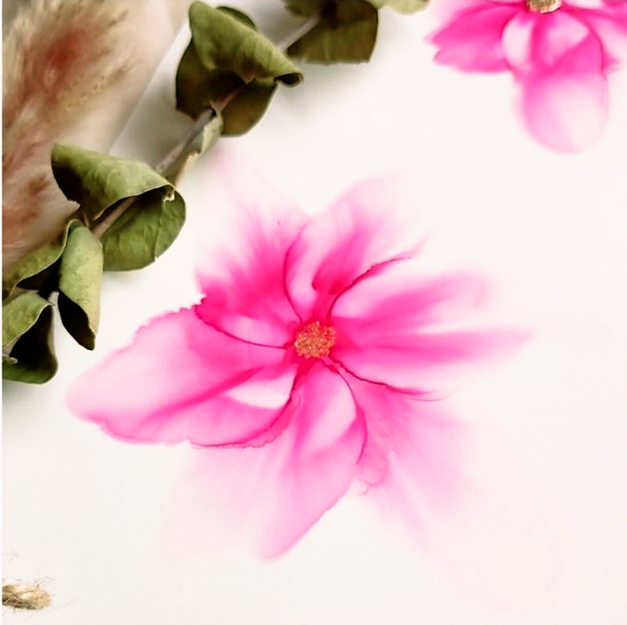 誰でも美しく描ける! アルコールインクアート 春の新講座 4/1(水)特別体験会