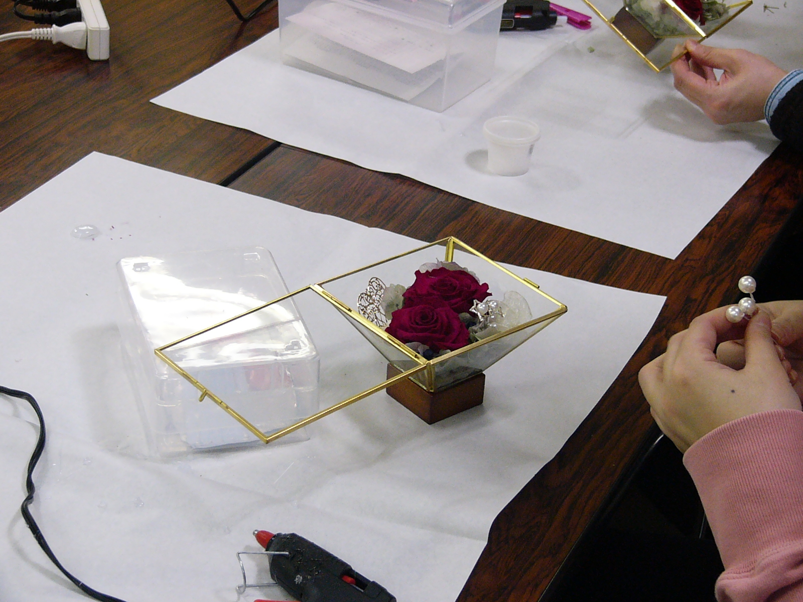 月1回の プリザーブド&アーティフィシャルフラワーアレンジメント