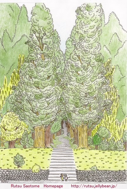 ルツ先生の ほのぼのいろえんぴつ