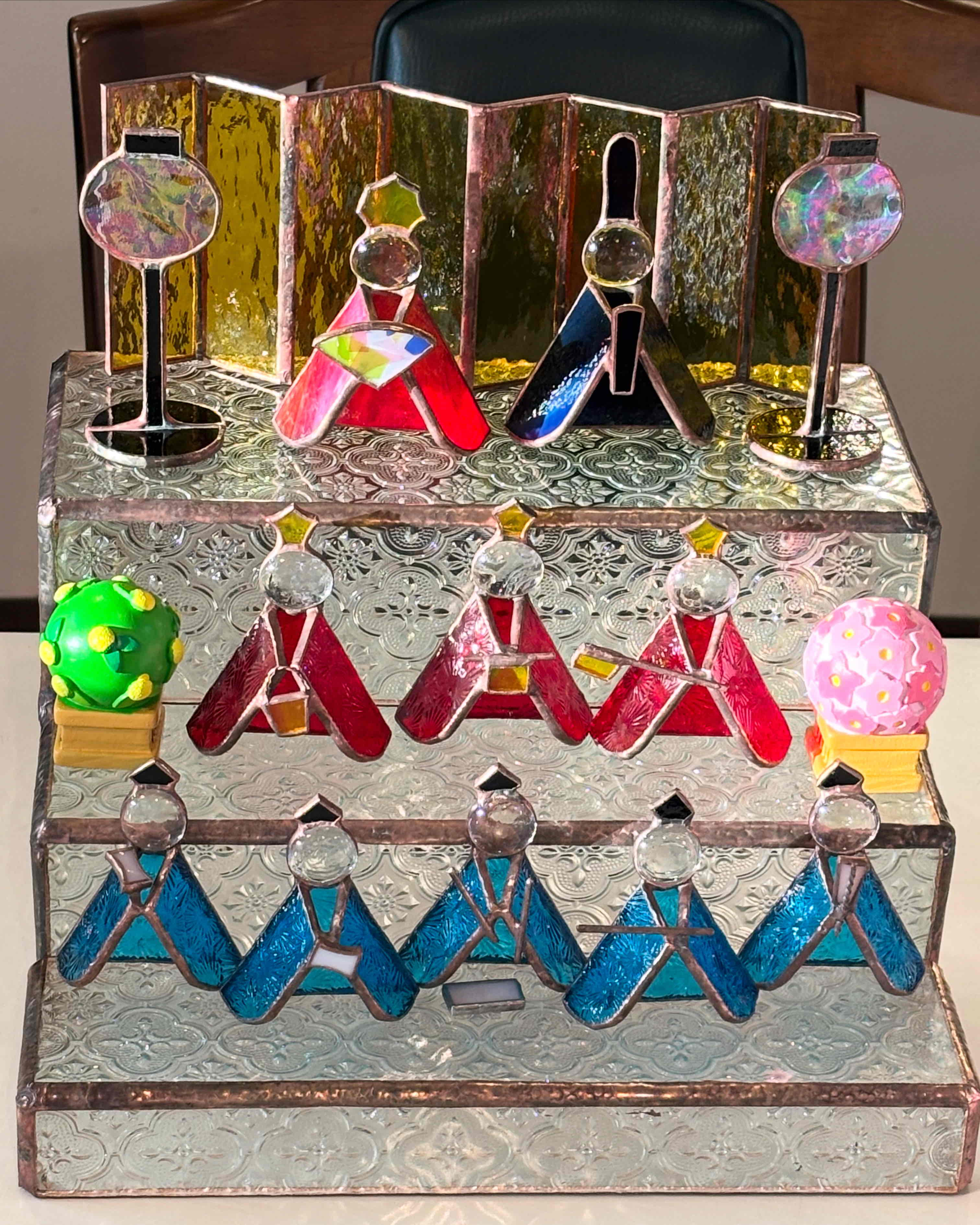 光と色を楽しむ、やさしいガラス工芸～ はじめてのステンドグラス 春号新講座4/3(金)特別体験会