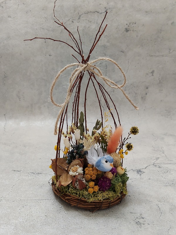 素敵に飾れる雑貨作り  (全3回) ドライフラワークラフト 日程 4/28・5/26・6/23(火)