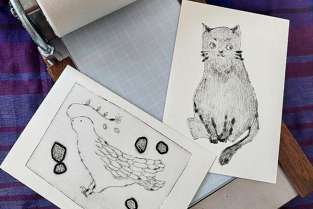 小さな版から広がる世界 版画