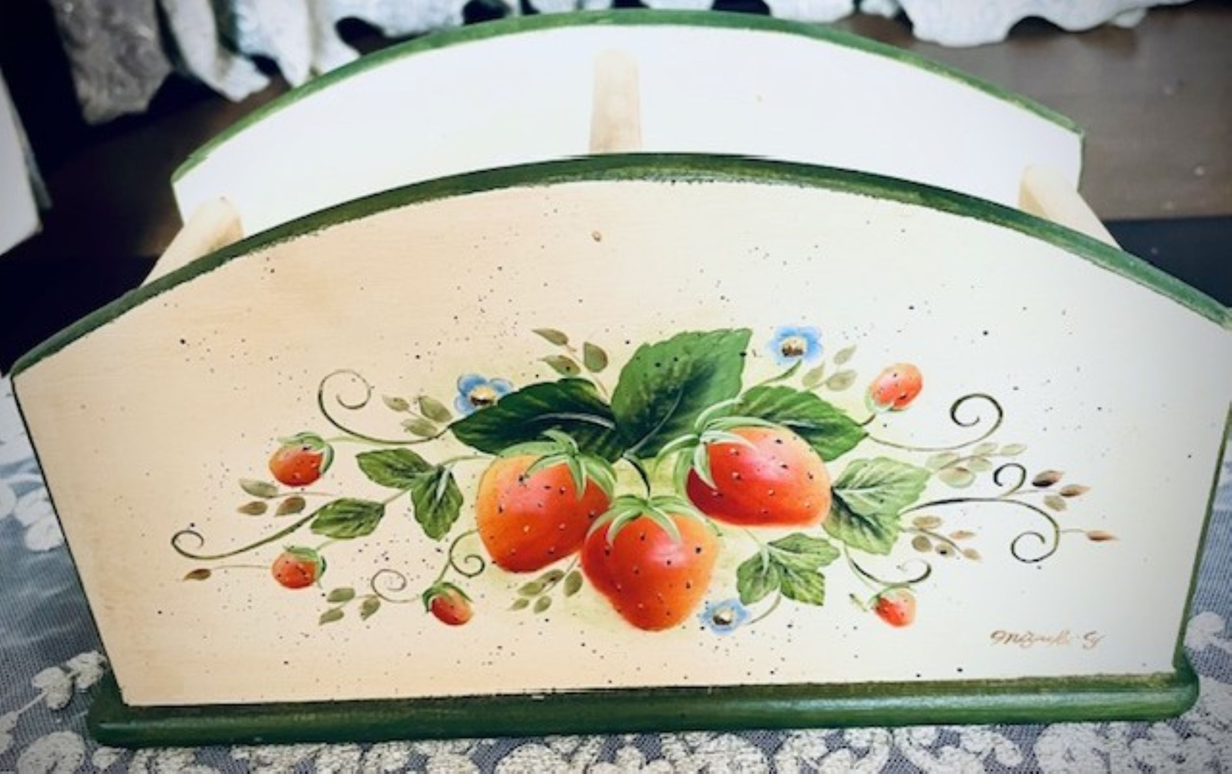 素敵なインテイリアに トールペイント