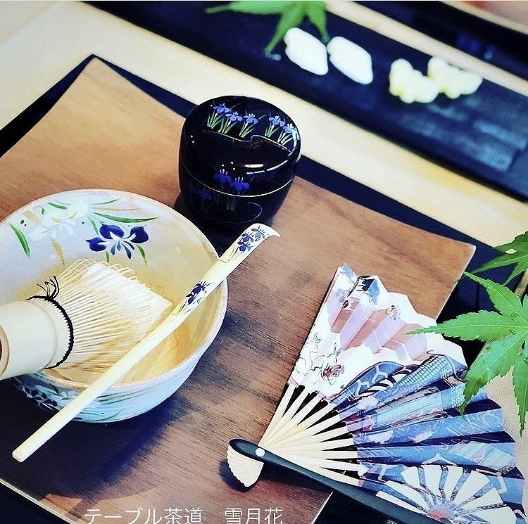 五感で季節を感じる 第3週 火曜 テーブル茶道(初級) 体験会 4/21(火) 体験費880円 教材費1.760円