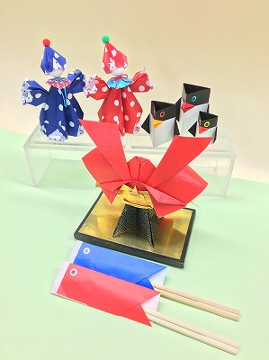 懐かしいのに新しい 面白い立体折り紙