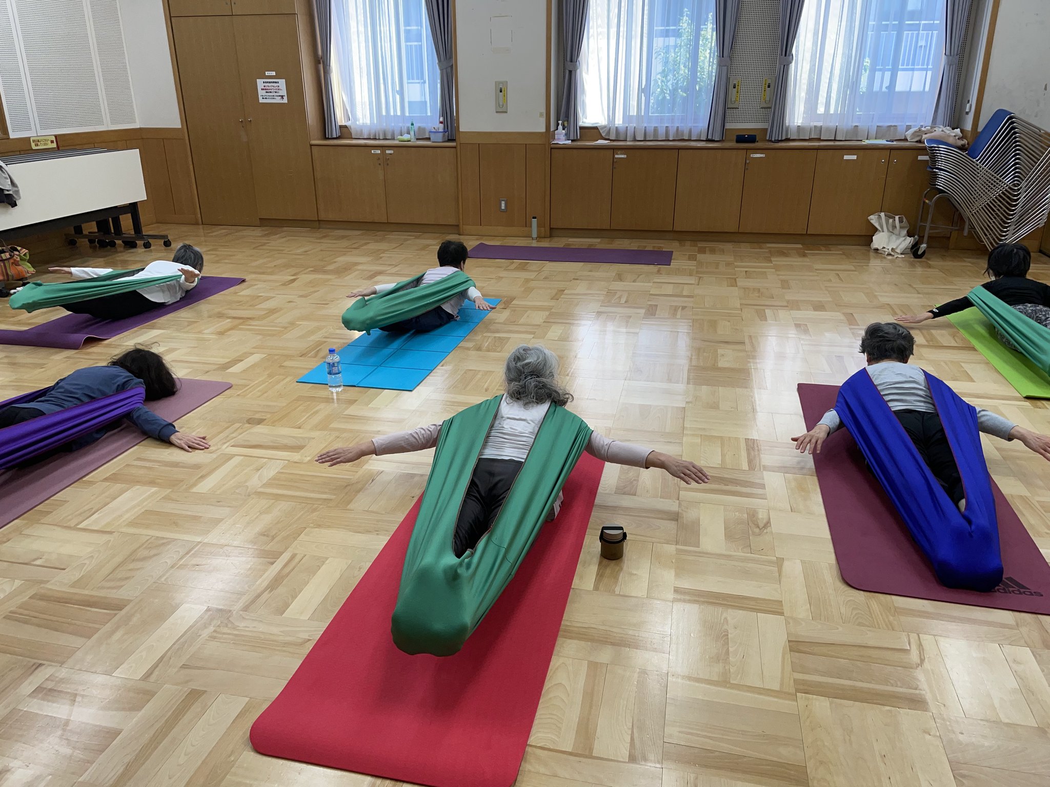 布を使って簡単ピラティス Stretch-eze®<ストレッチーズ> 【一日体験】3/24・4/14(火)