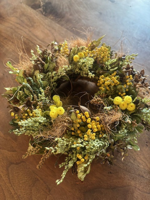 ハーブや草花で作る ●アロマが香るリース・スワッグ教室 【一日体験】 3/20・4/17(金)