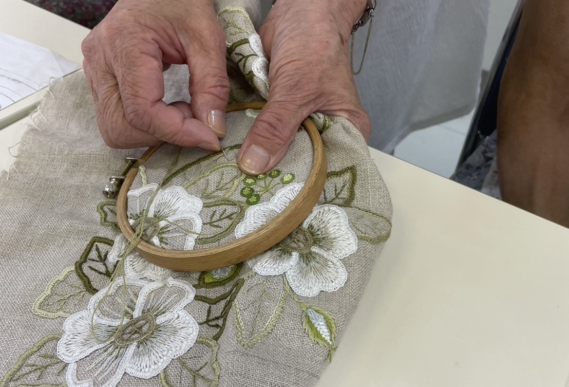 楽しく始めよう 戸塚刺しゅう(午後) 春の新講座 4/1(水) 一日体験会