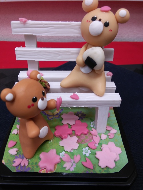 かわいいパン粘土