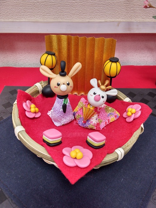 かわいいパン粘土