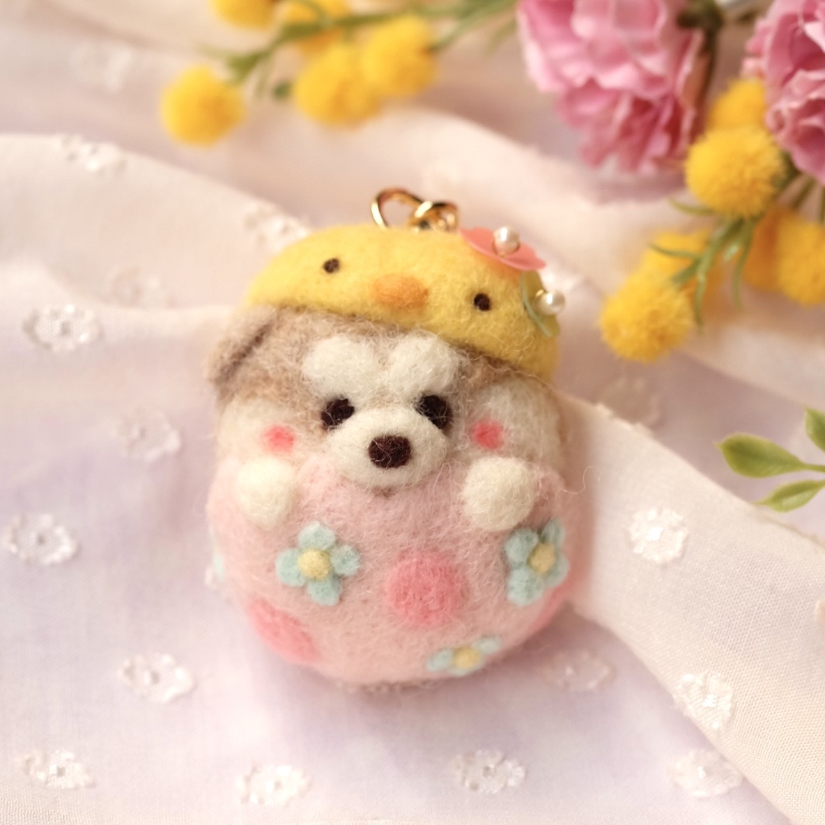 ～ちくちくニードルフェルティング～ 羊毛フェルト