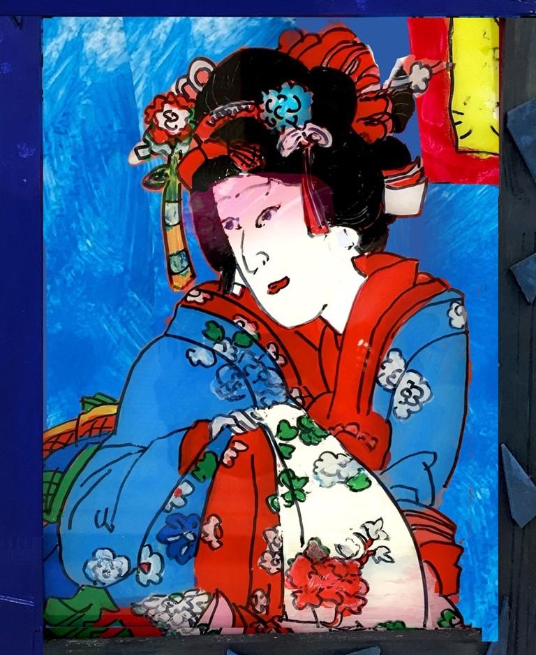 ガラスに描く浮世絵 4月4日(土)説明会16:00～17:00