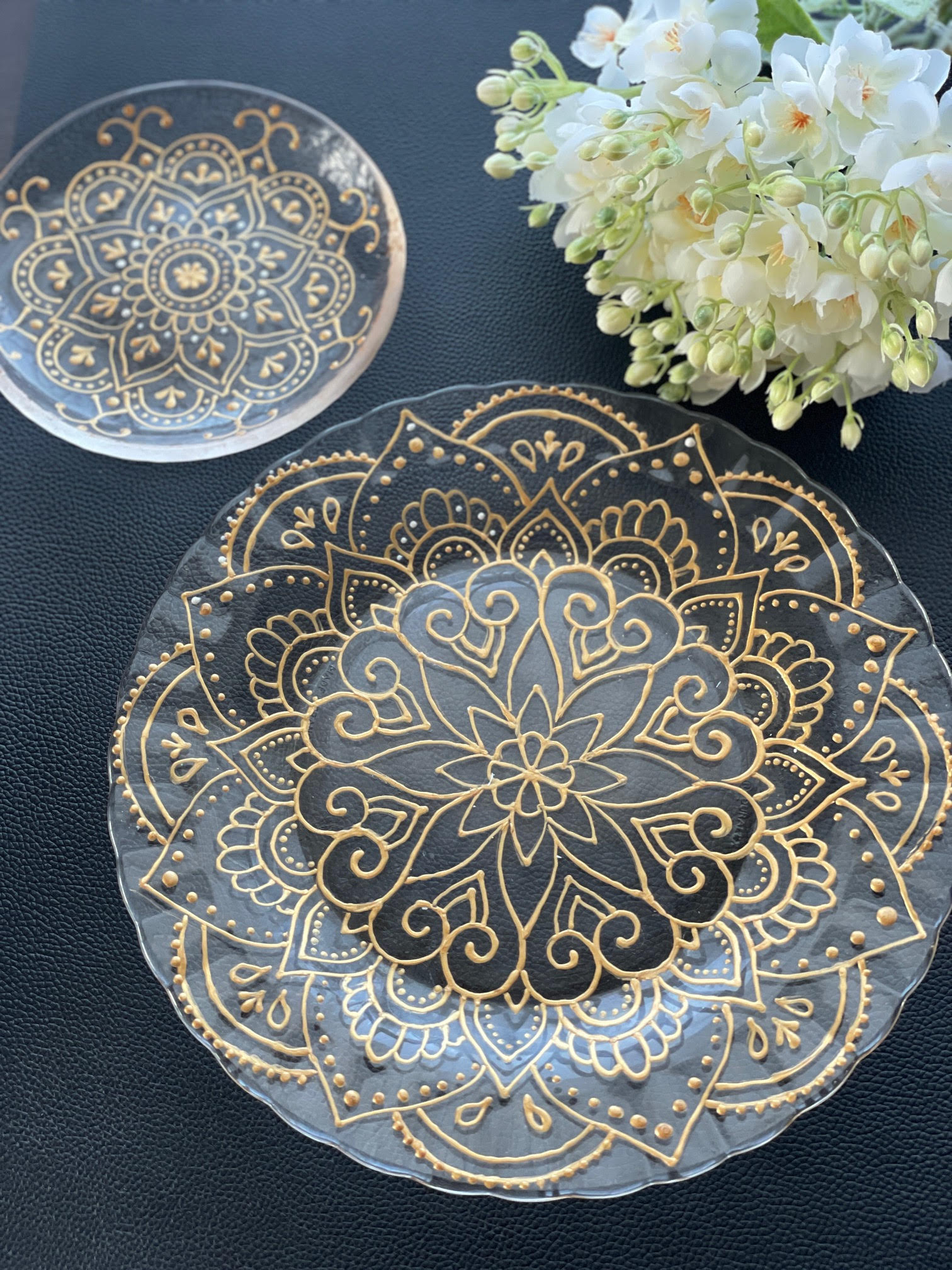 大人のガラスアート モロッカンプレート (全3回)★春号新講座4/23スタート