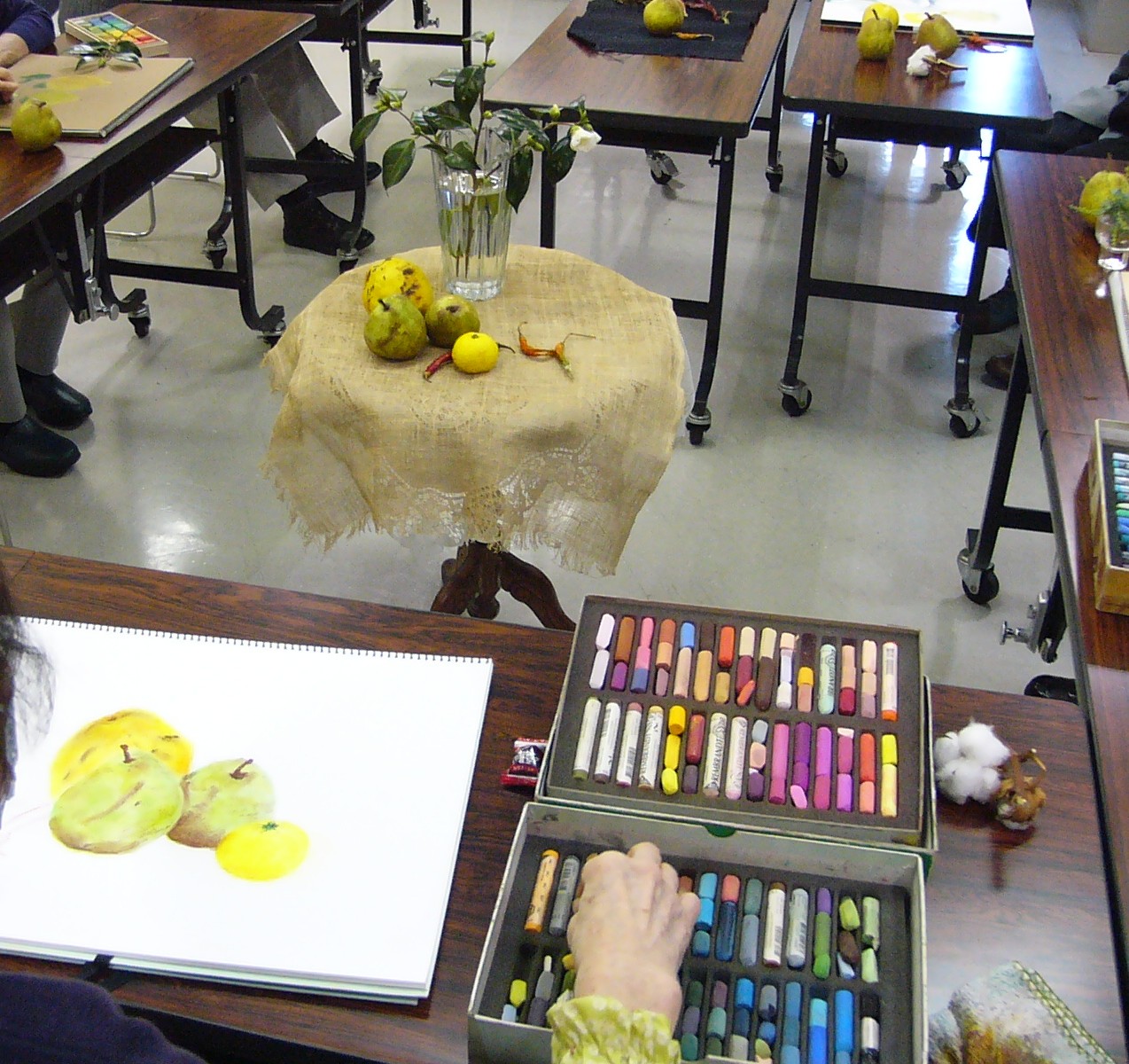 パステル・水彩画 春の体験会 3/23(月) 4/13(月)