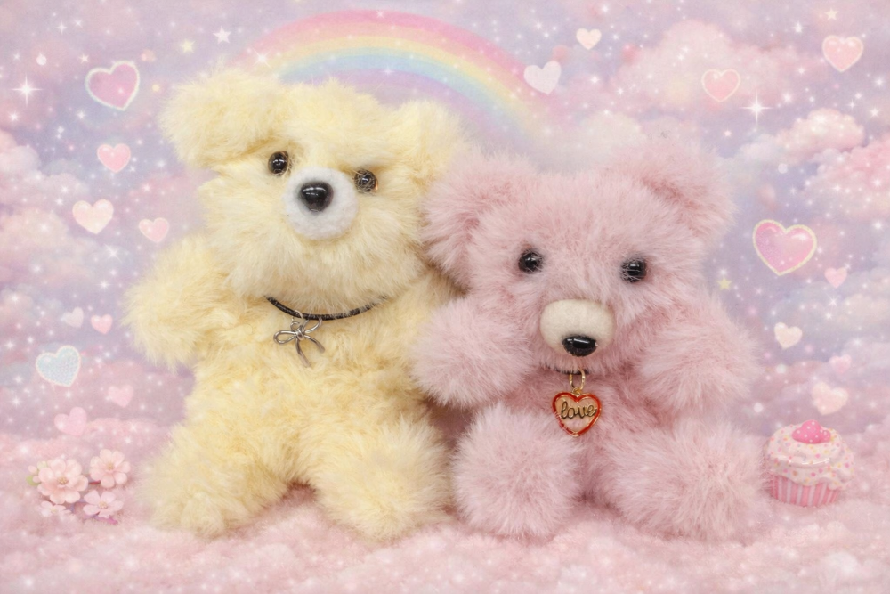 モールで作る ふわふわぬいぐるみ