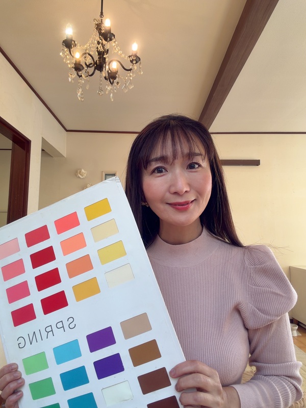 自分らしさを知る パーソナルカラー(全3回) 春の新講座