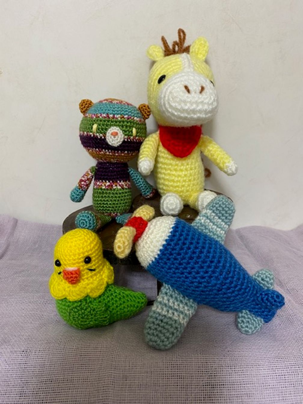 初心者のかぎ針編み あみぐるみ教室