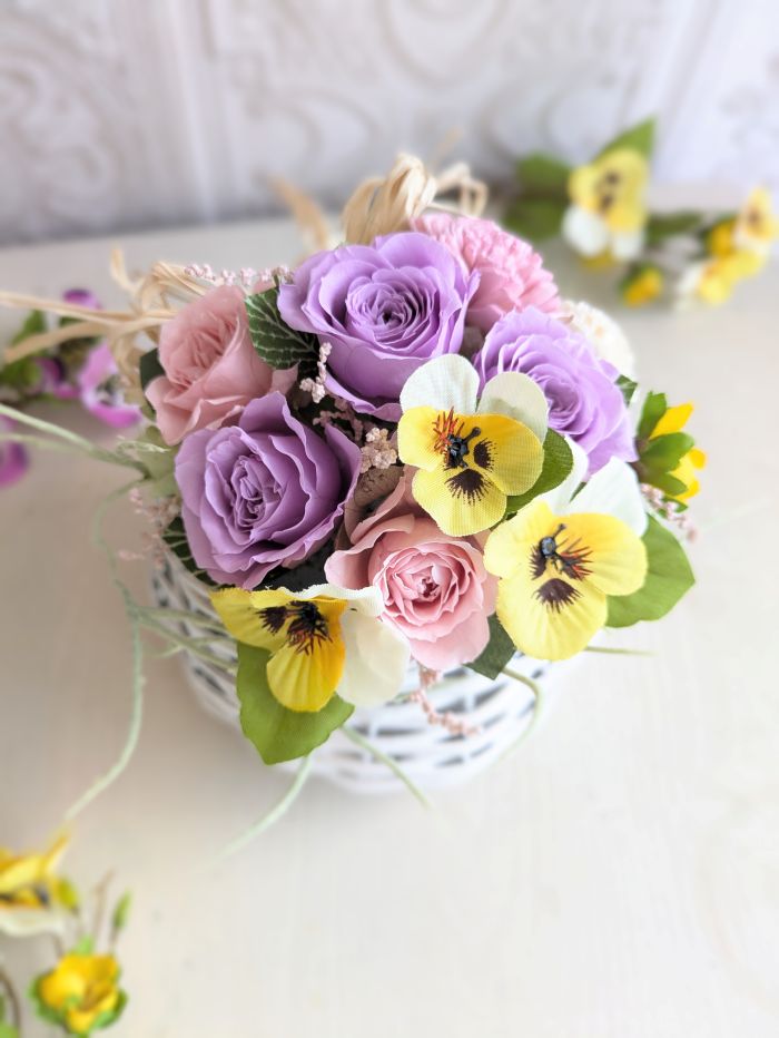 月に1回の基礎から始める プリザーブドフラワー