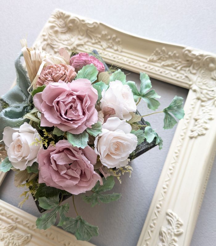 月に1回の基礎から始める プリザーブドフラワー