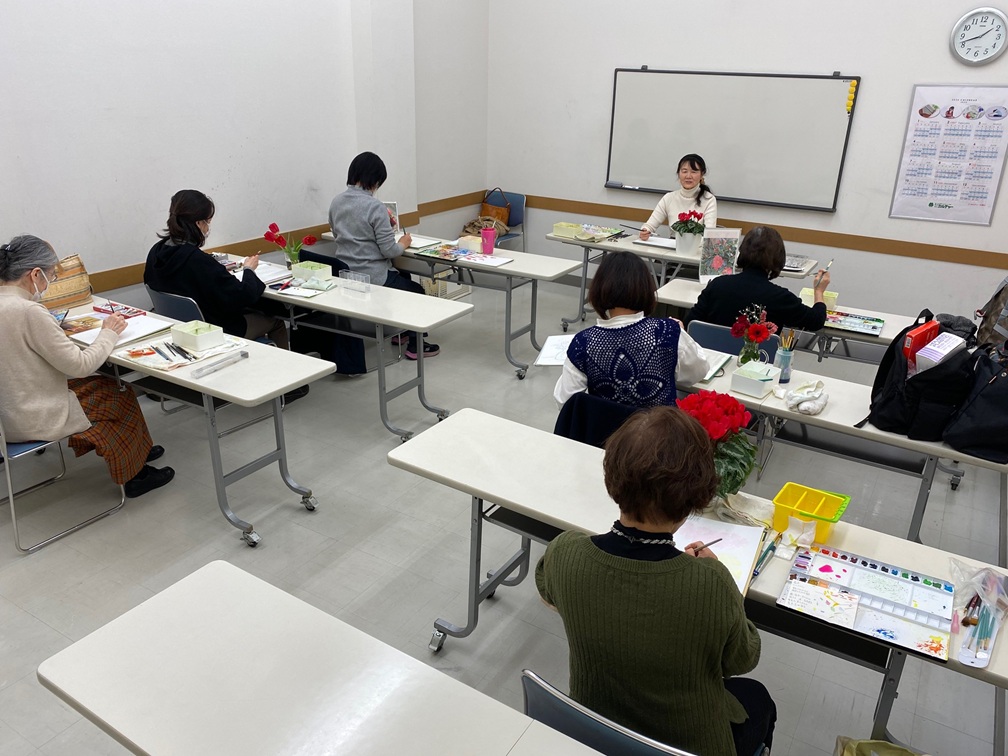 気楽に描こう 水彩画/経験者｜前橋カルチャーセンター｜けやきウォーク