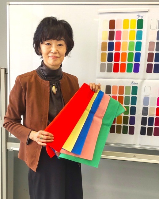 春号新講座 パーソナルカラー診断 1DAY講座 3/29(日)