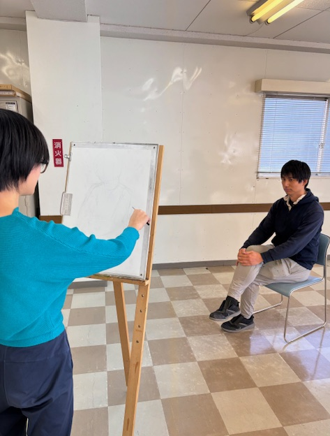 手ぶらで楽しむ 人物画 4月