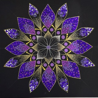 描く瞑想 曼荼羅アート 春号1DAY