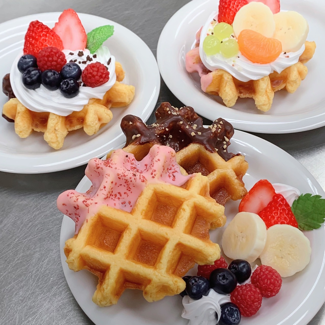 ☆春休み工作特別講座☆ 1DAY 食品サンプル体験「デコレーションワッフル」