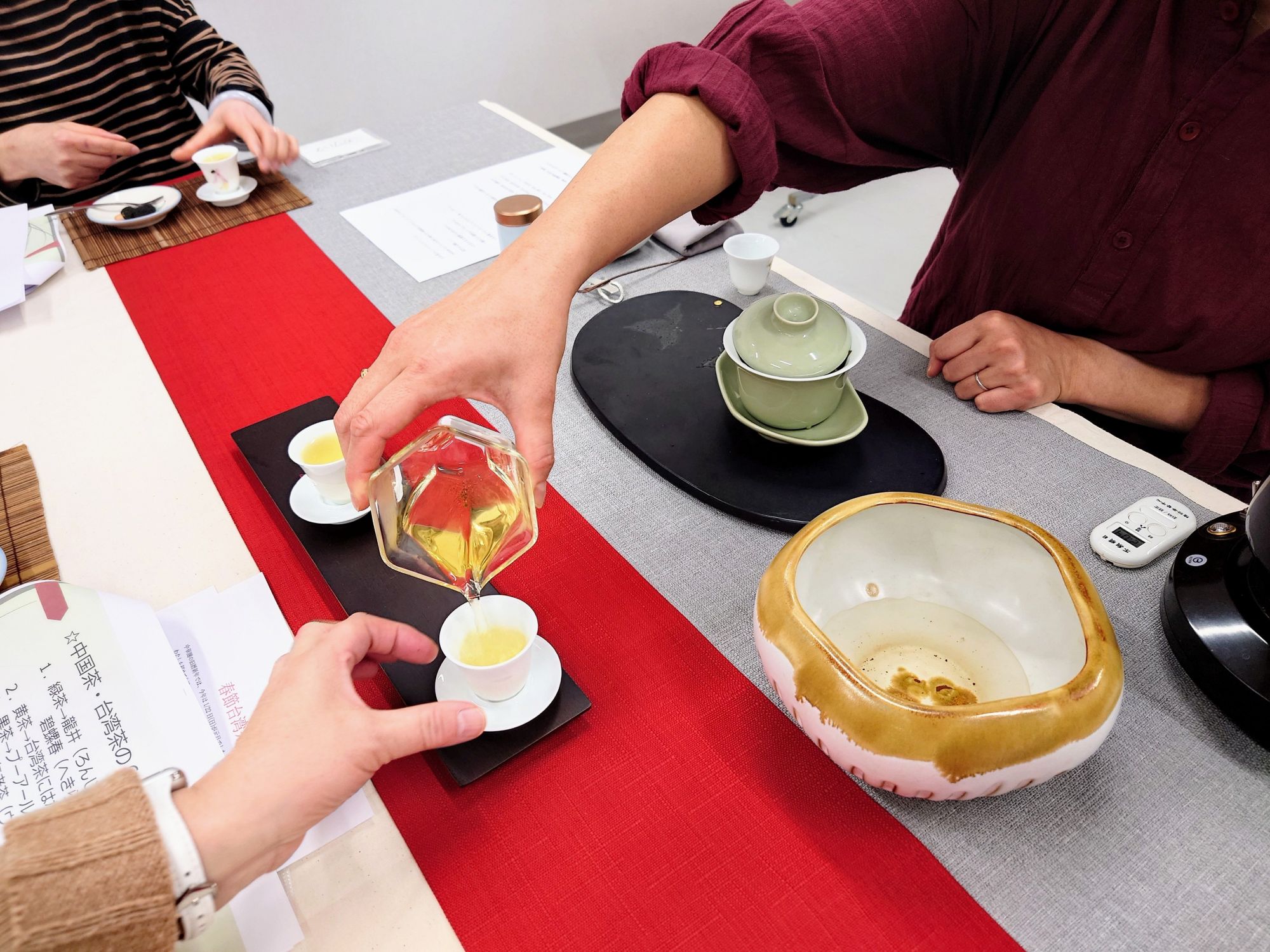 本場のお茶菓子とともに はじめての台湾茶・中国茶(全3回) 秋の新講座 10/13(火)スタート