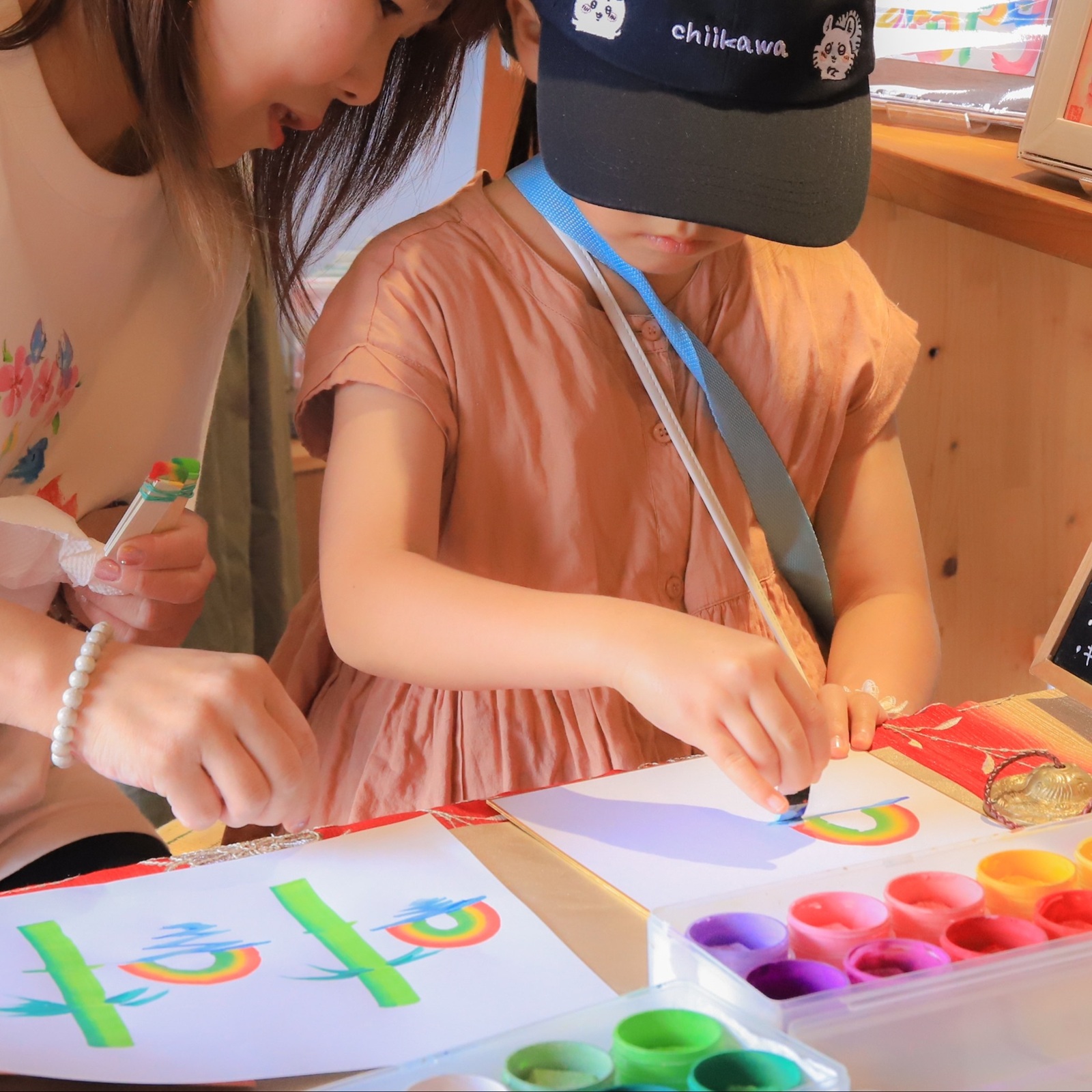 こども花文字教室 幸せをよぶ「花文字」を描こう! 春の1DAY講座  4/3(金)