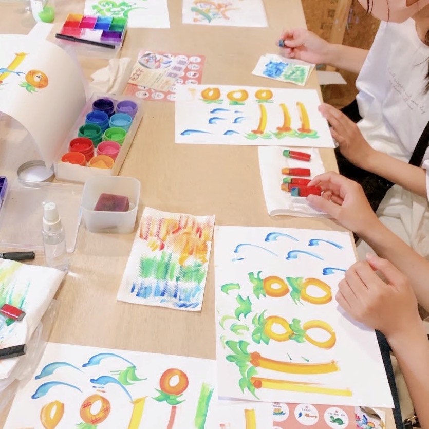 こども花文字教室 幸せをよぶ「花文字」を描こう! 春の1DAY講座  4/3(金)