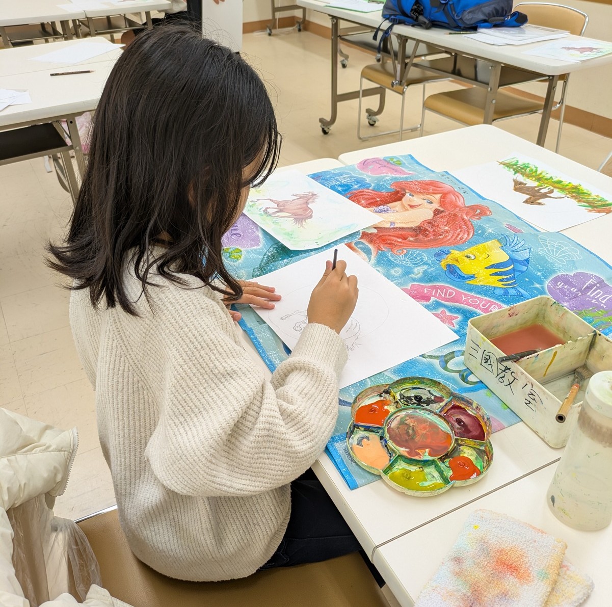 子どもの眠れる才能を呼び起こしコンクールに出品する 小学生絵画教室 春の新規生募集  4/11(土)特別体験会