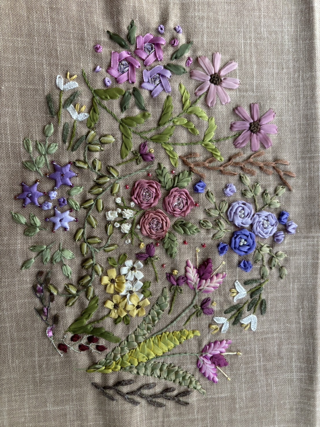 やさしい・楽しい・キレイ ヨーロピアン刺繍｜塚口カルチャーセンター