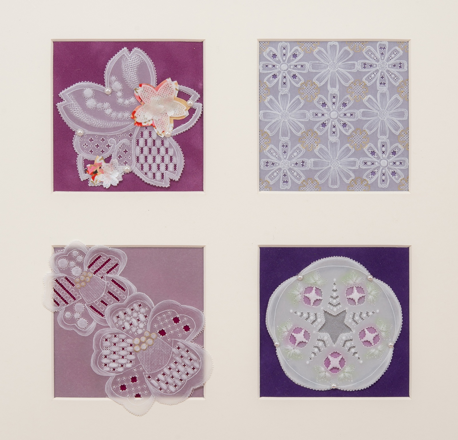 レースのようなペーパーアート パーチメントクラフト 春の新講座  4/14(火)特別体験会