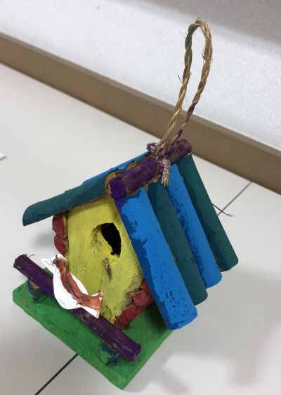 絵画から造形 子どもアート教室 2月