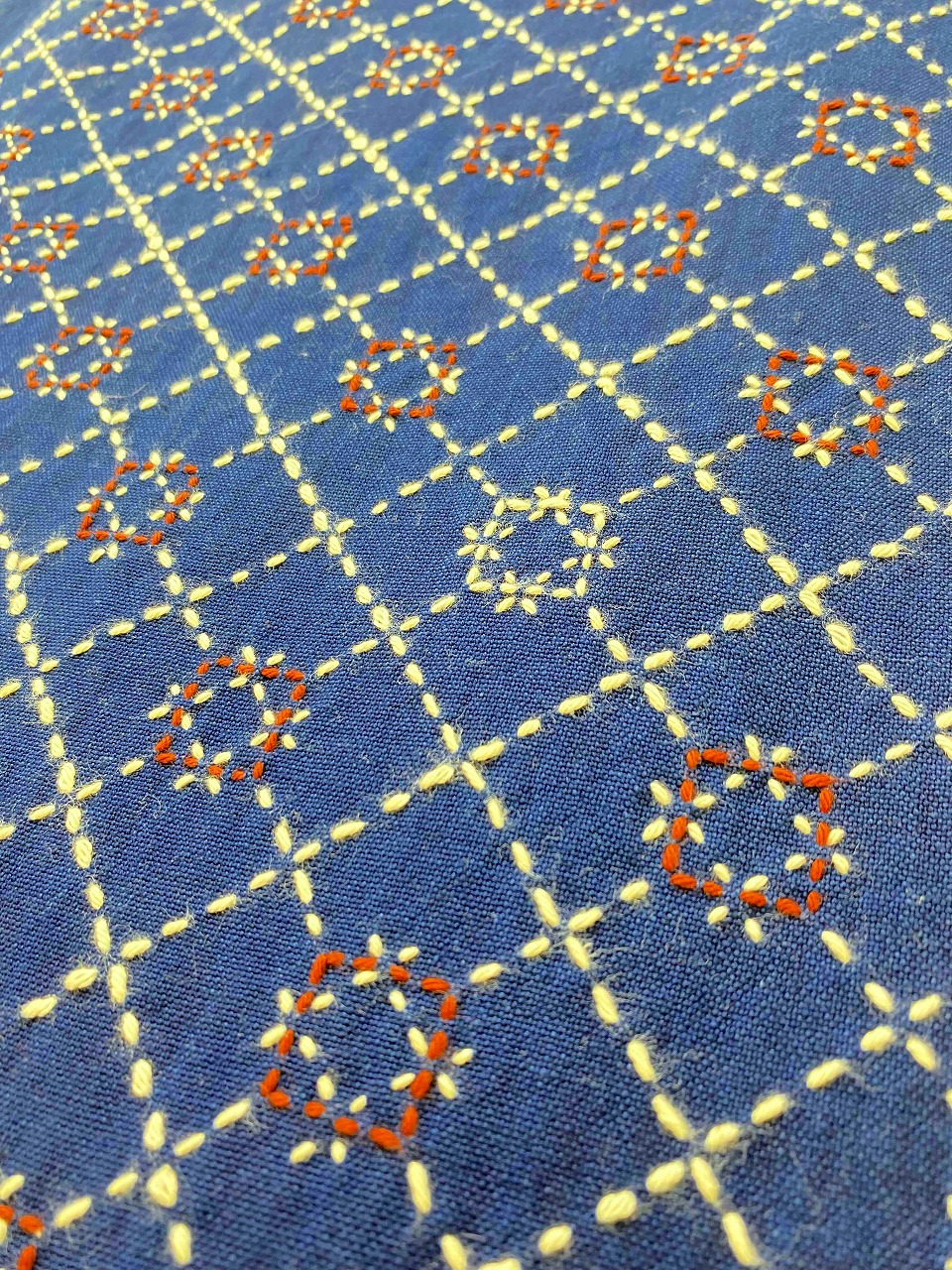 手縫い仕立ての 刺し子