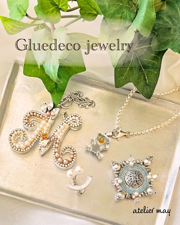 グルーデコ🄬ジュエリー 体験会 4/1(水) 体験費1.100円 教材費2.750円 (アンブレラチャーム)