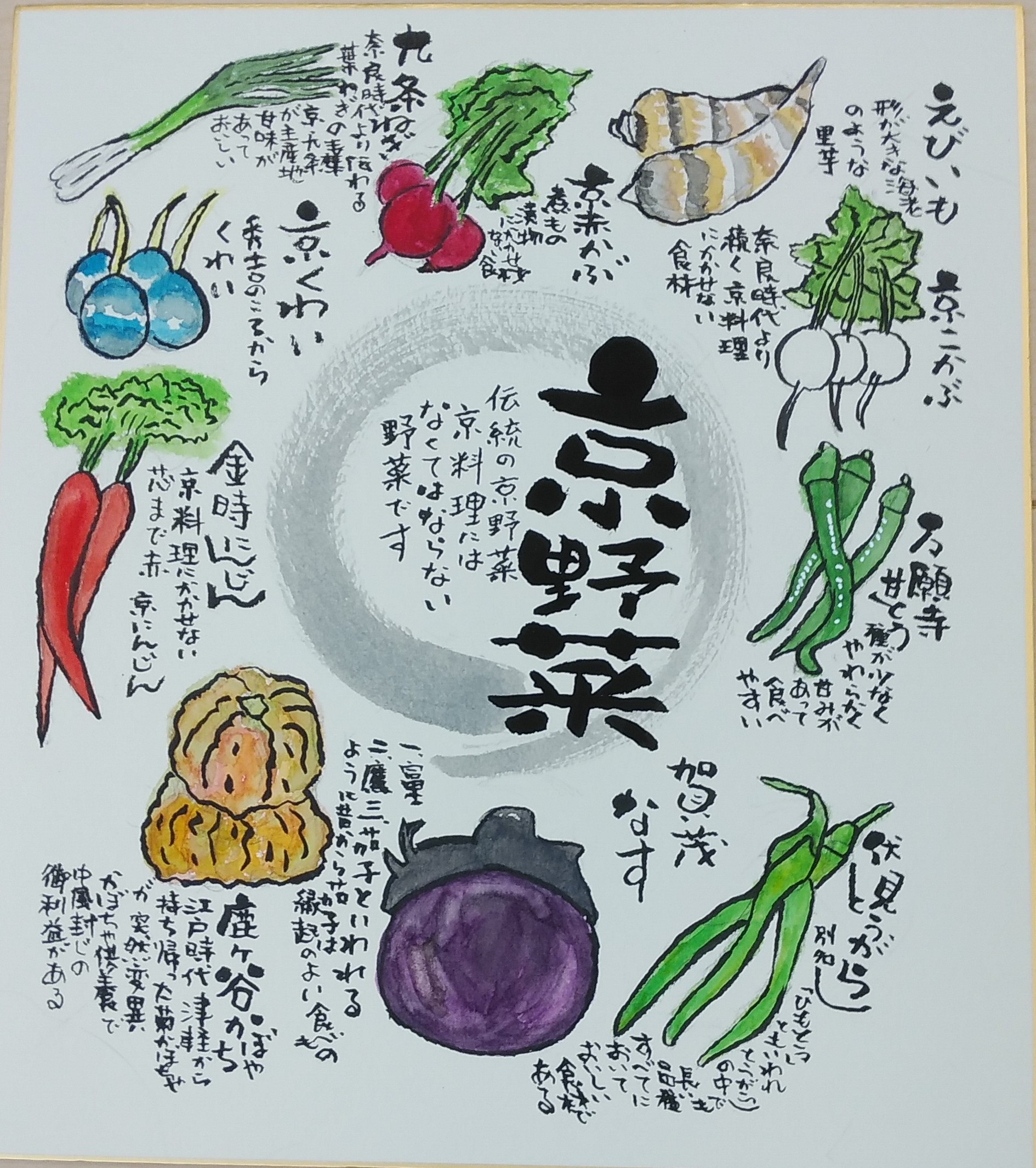 楽しい文字を書きましょう 筆文字アート 己書 特別体験会4月24日金曜日