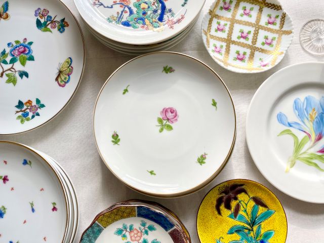 絵付けで作る ★ポーセリンペイント 春の新講座 4/17新講座体験会