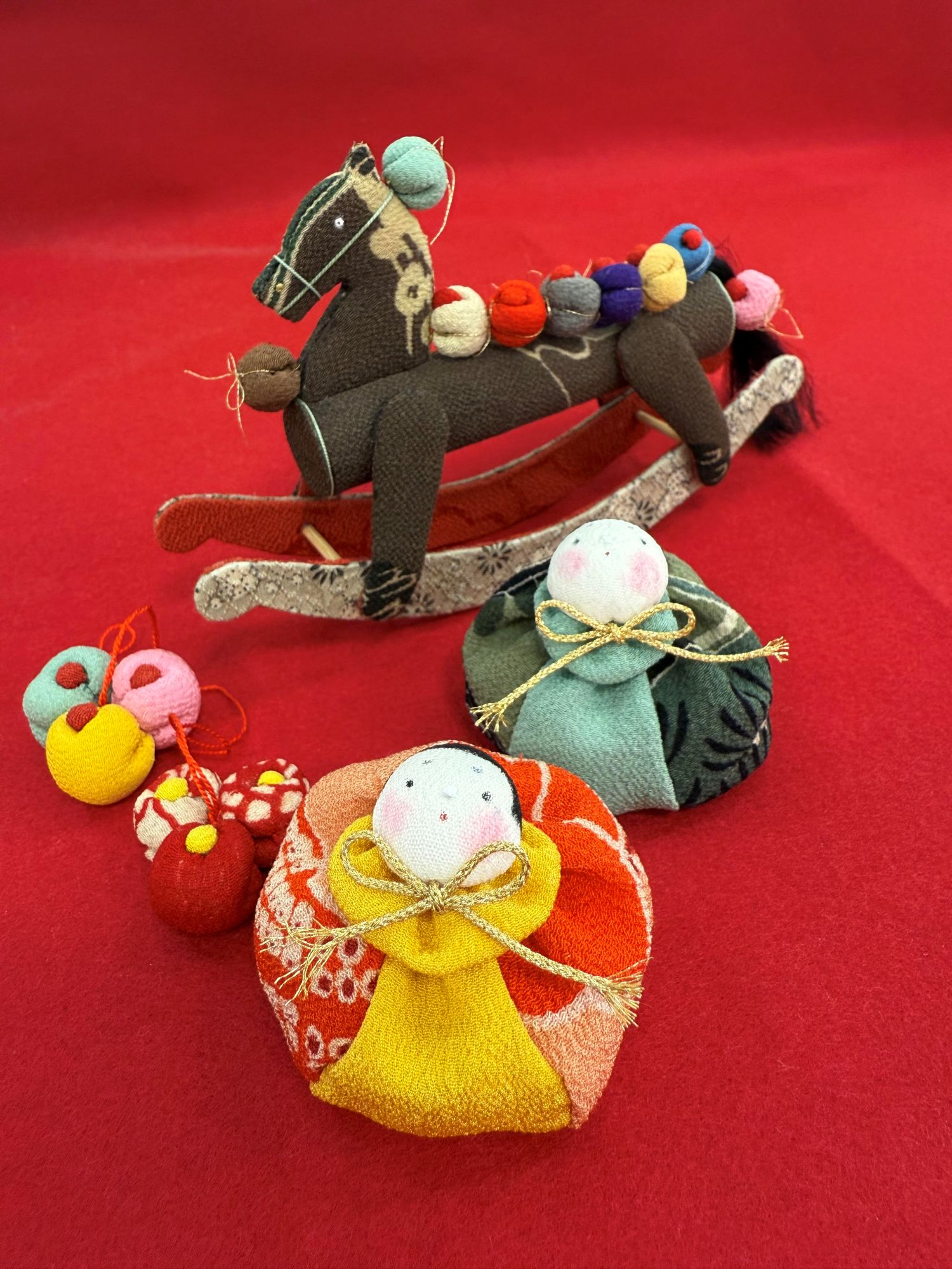 和みの針仕事 ちりめん遊び