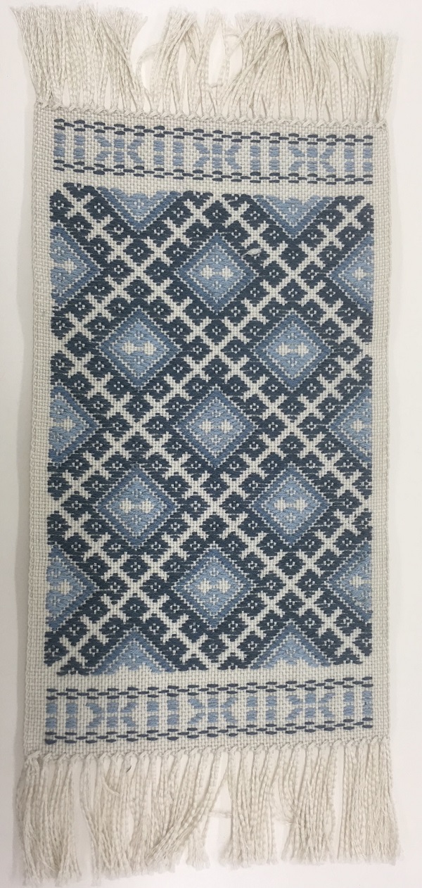 モダンと伝統 (水)こぎん刺し