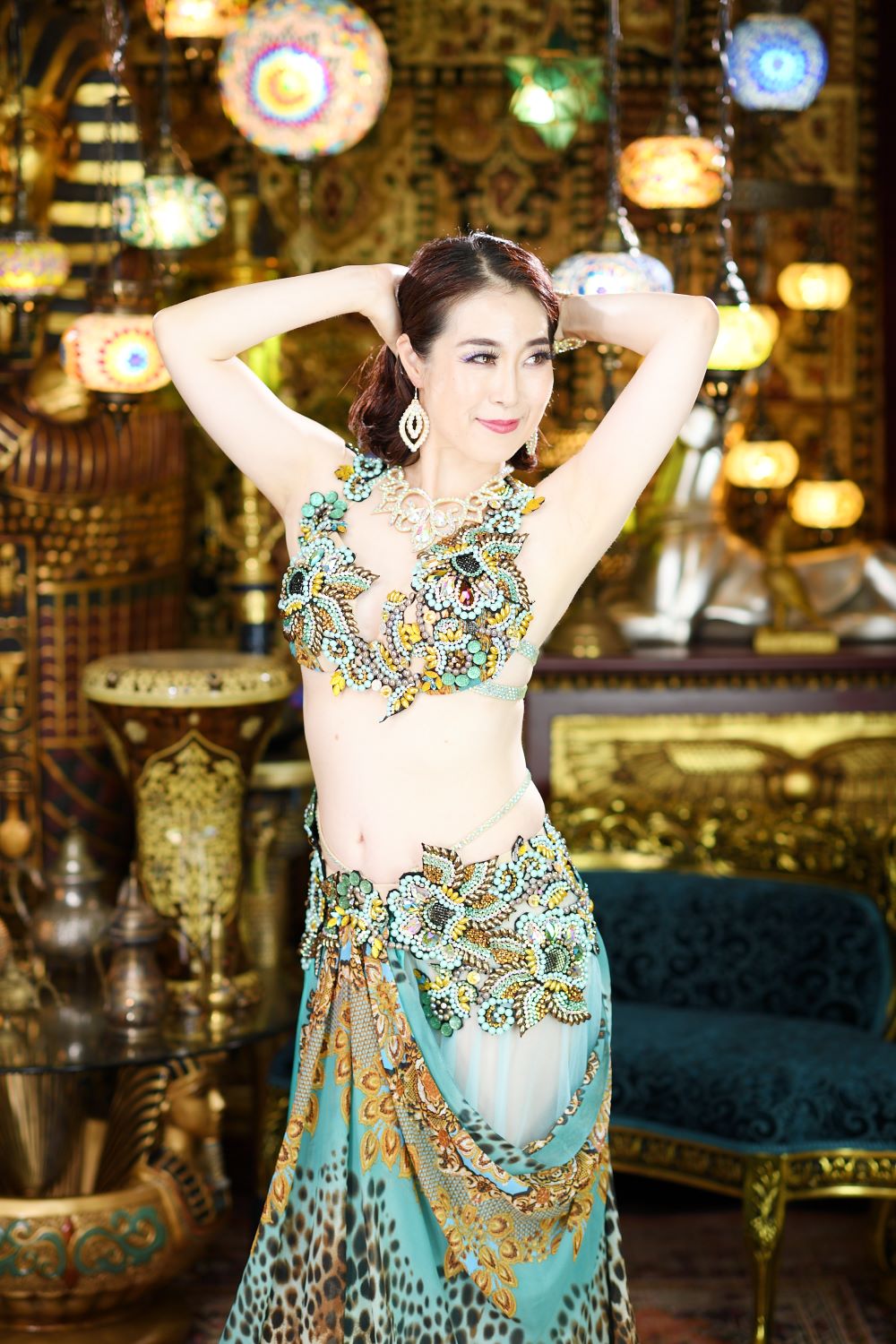 女性の美しさや健康EXに ベリーダンス入門