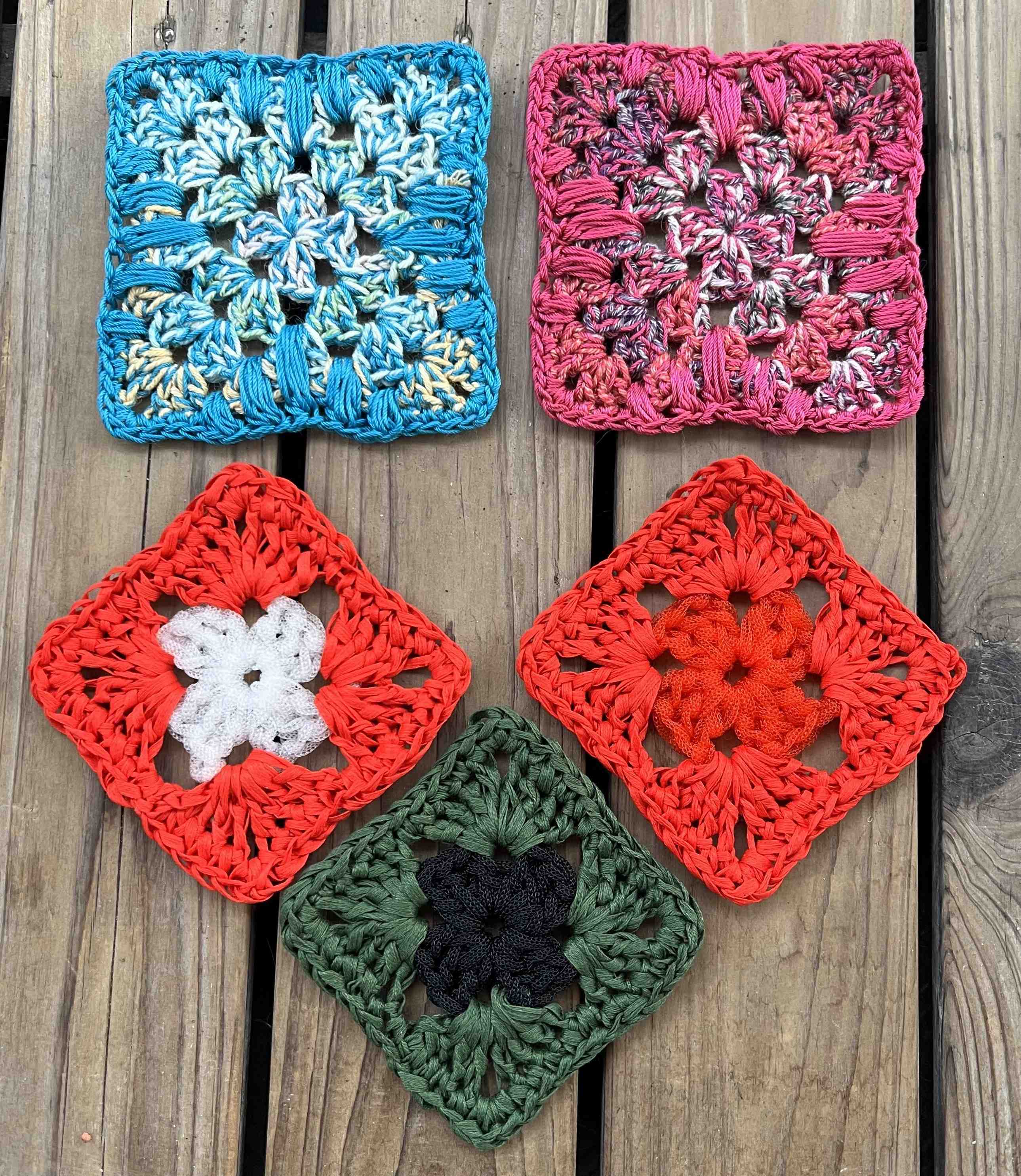 春のおでかけにピッタリ♪ モチーフのポシェット(全4回)