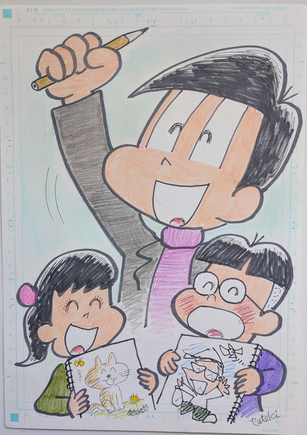 楽しく自由に! こどもまんがイラスト教室 春の新講座 4/19(日)特別体験会