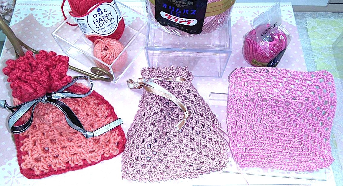 母の日のプレゼントにも♪ 手編みのポーチ作り