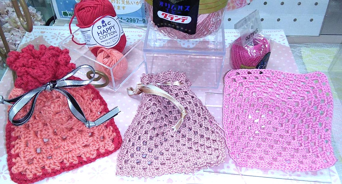 母の日のプレゼントにも♪ 手編みのポーチ作り